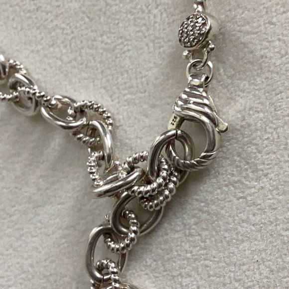 Judith Ripka Sterling love pendant - Picture 6 of 11